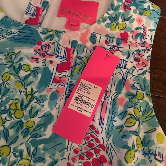 Lilly Pulitzer Postcards from Positano Dress, NWT, Size 6 - Picture 5 of 8